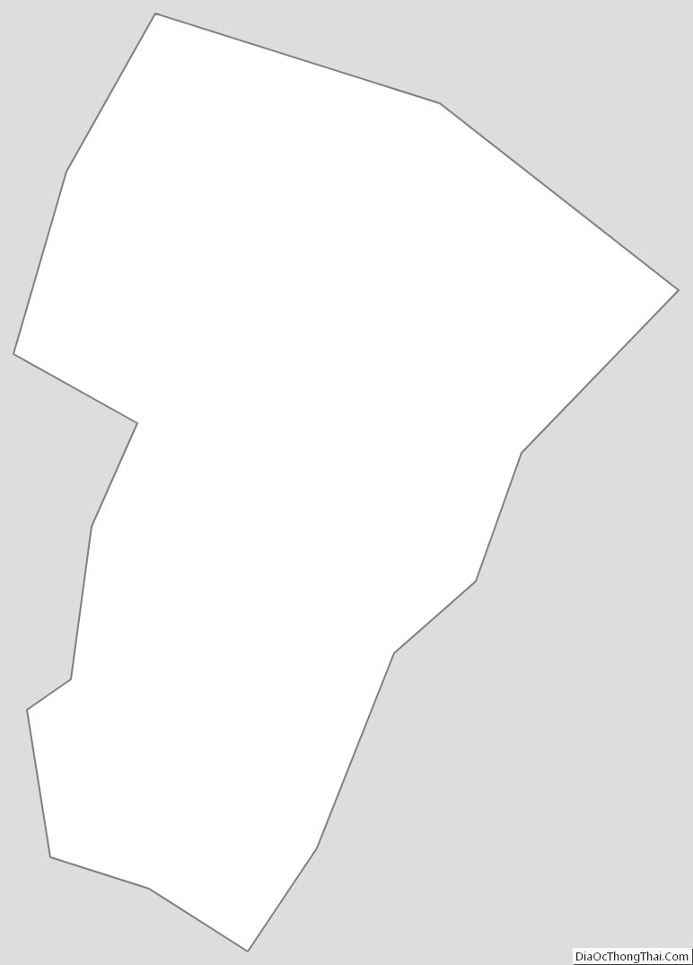 Outline Map of Winchester Independent City, Virginia