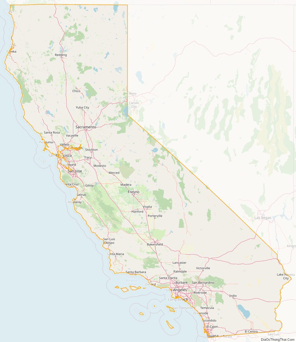 California street map