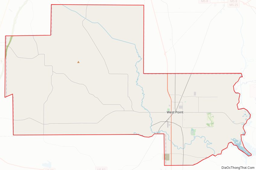 Map Of Clay County Mississippi Địa Ốc Thông Thái