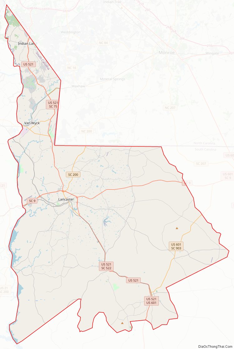 map-of-lancaster-county-south-carolina-a-c-th-ng-th-i