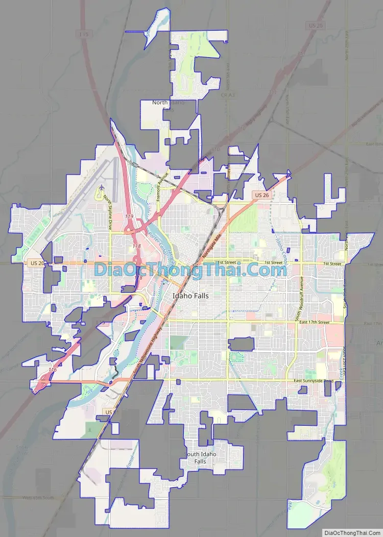 Map Of Idaho Falls City   Idaho Falls.webp