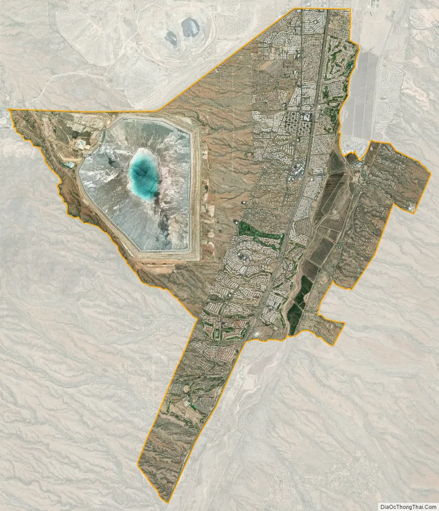 Map of Green Valley CDP, Arizona