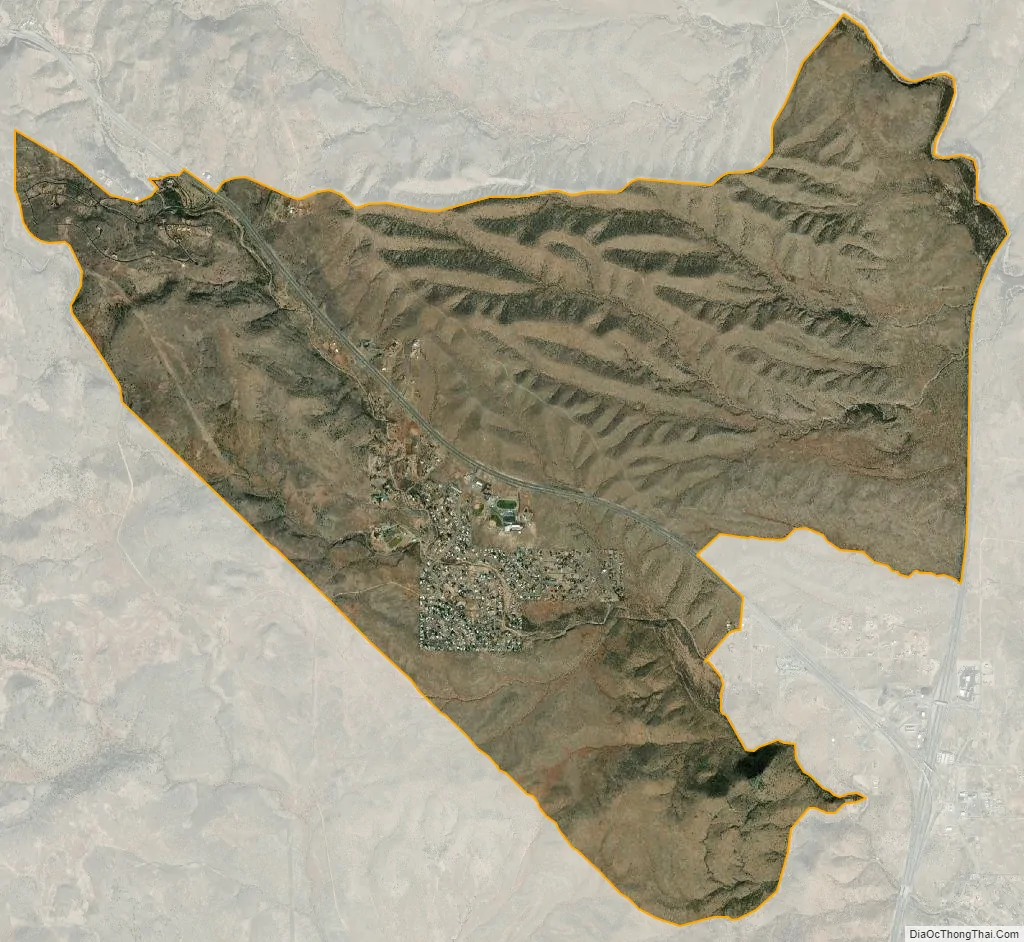 Map of Spring Valley CDP, Arizona