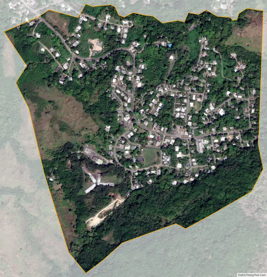 Map of Santa Rita CDP, Guam