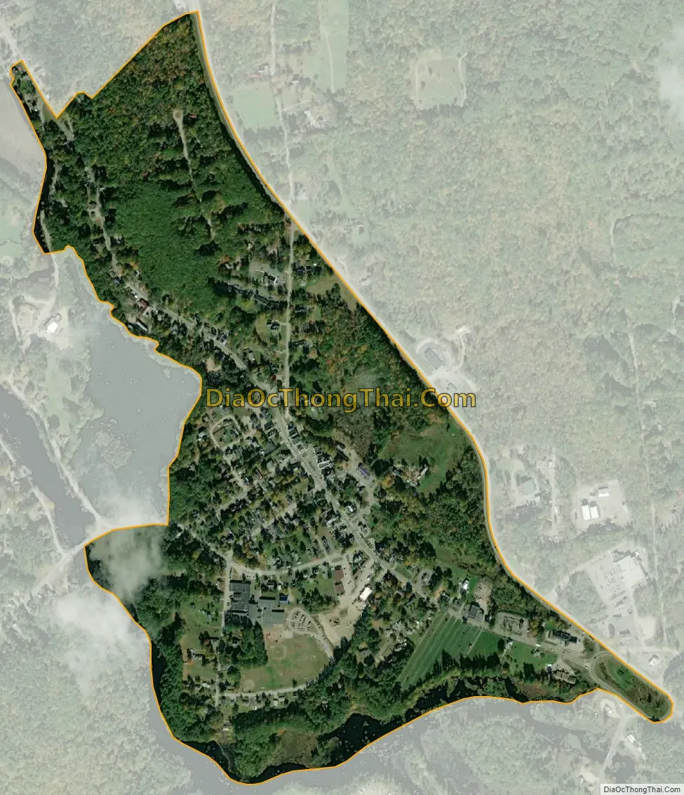 Map of Alton CDP, New Hampshire