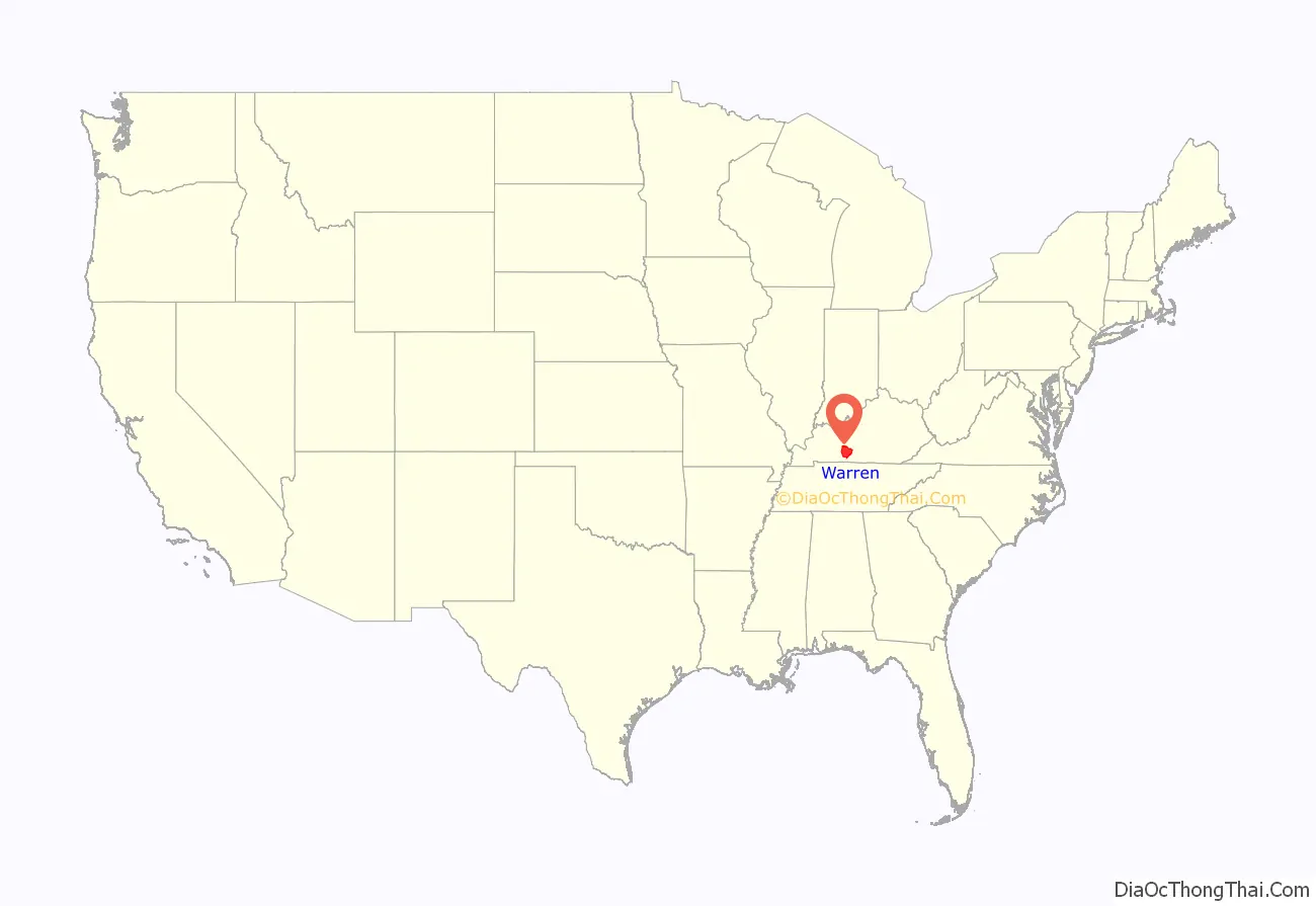 Warren County location on the U.S. Map. Where is Warren County.