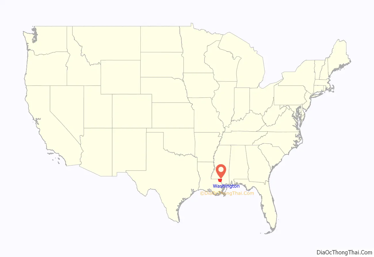 Washington Parish location on the U.S. Map. Where is Washington Parish.