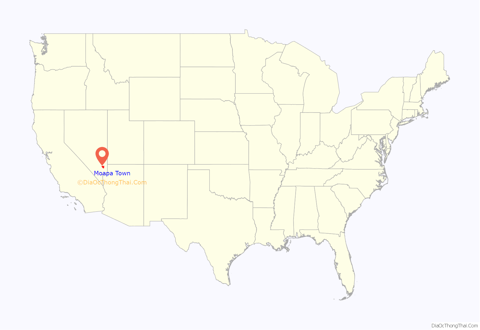 Map Of Moapa Town CDP   Moapa Town.webp