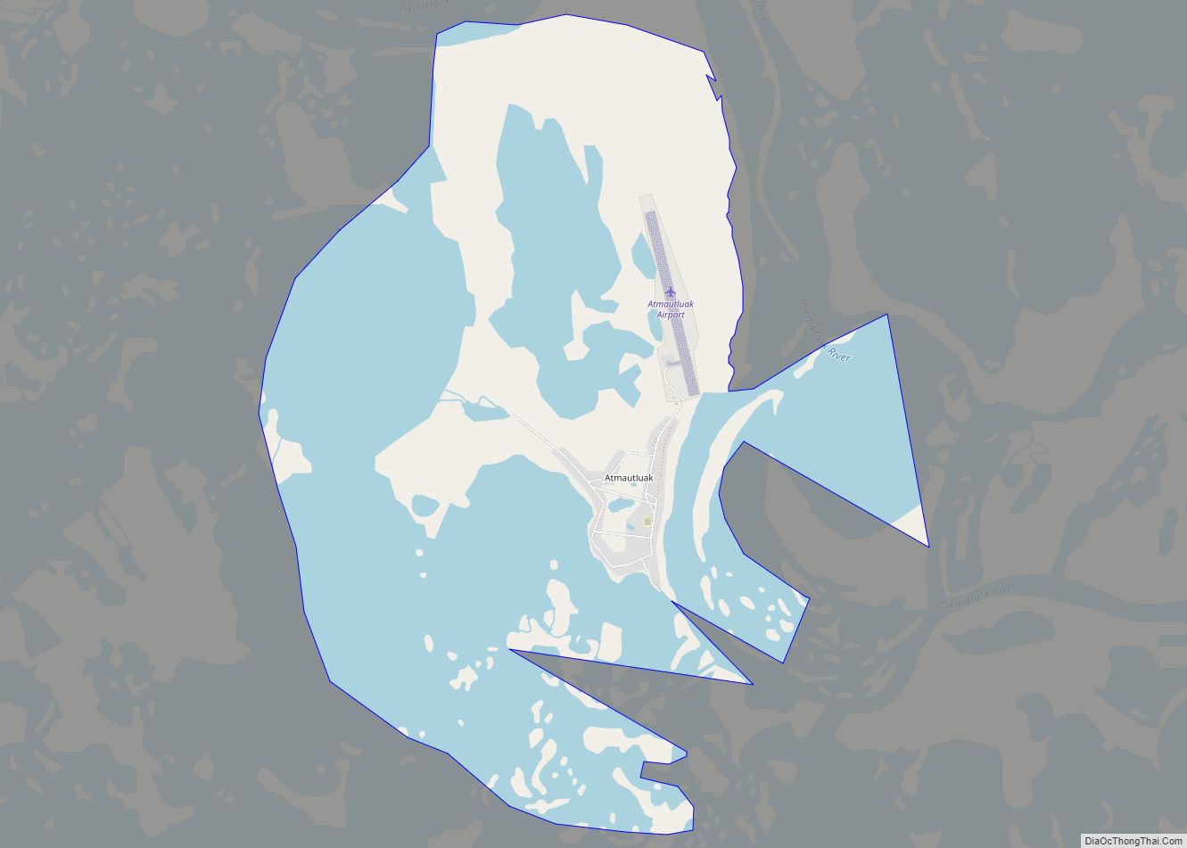 Map of Atmautluak CDP