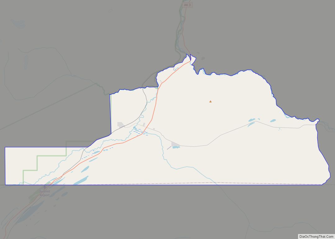 Map of Cantwell CDP