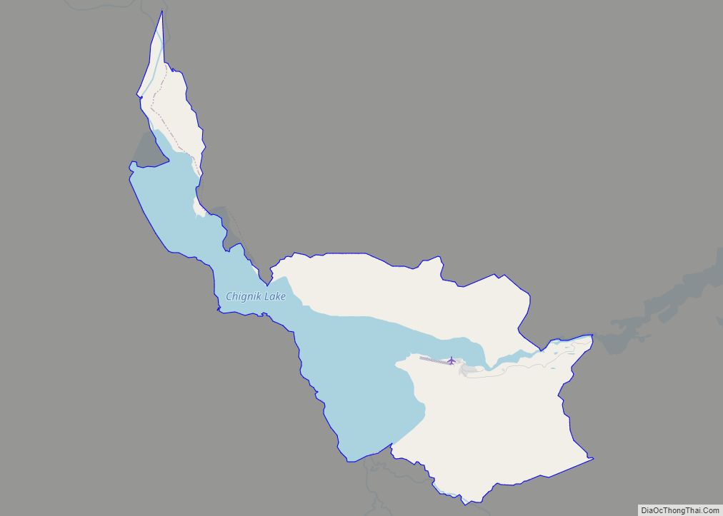 Map of Chignik Lake CDP