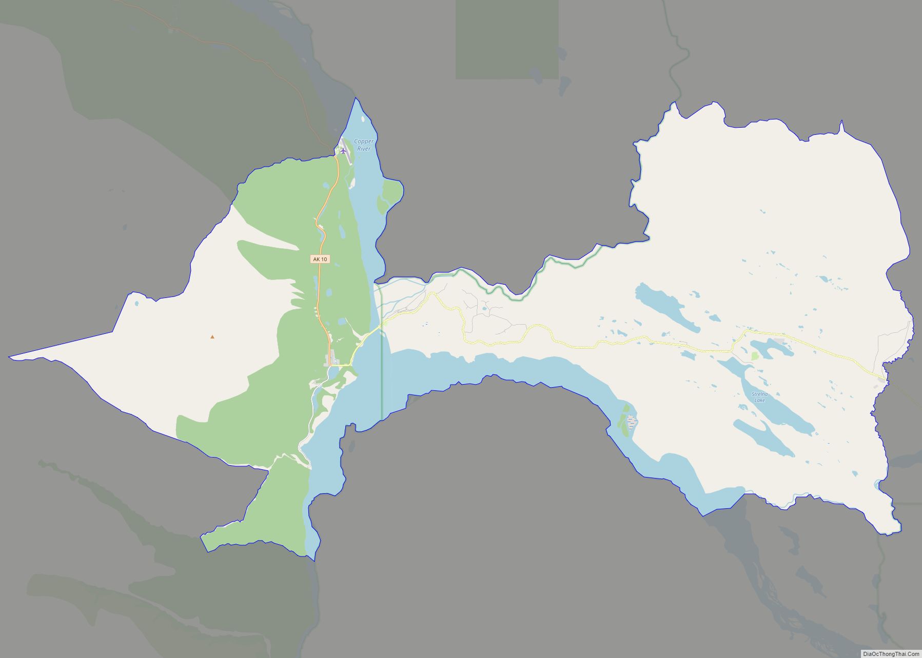 Map of Chitina CDP