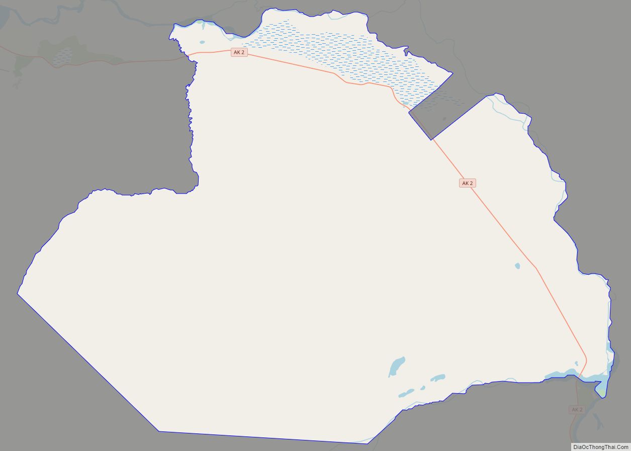 Map of Dot Lake CDP