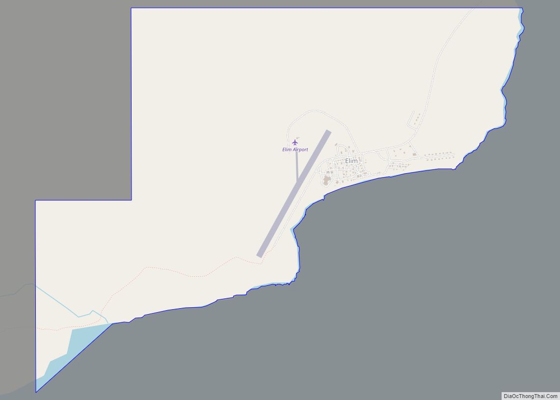 Map of Elim city