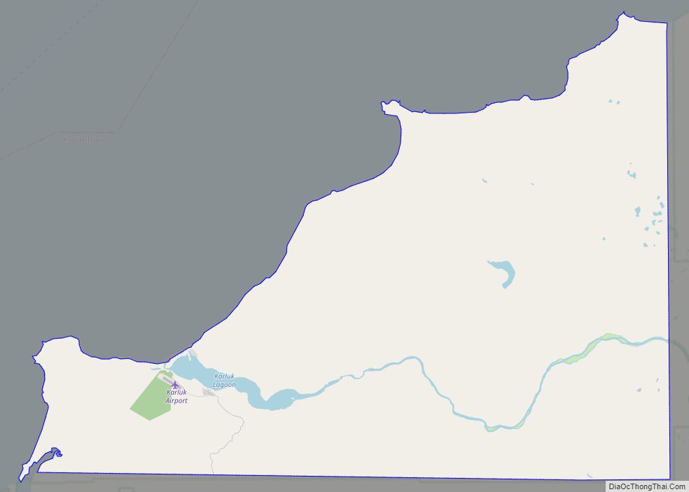 Map of Karluk CDP