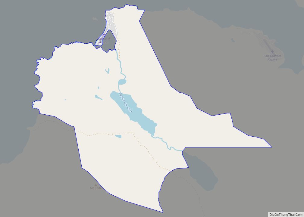 Map of Nanwalek CDP