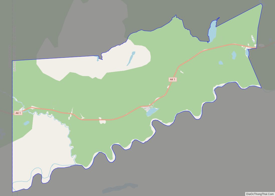 Map of Nelchina CDP