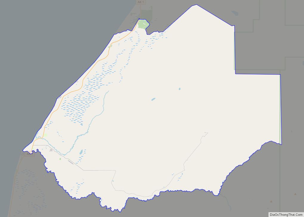 Map of Ninilchik CDP