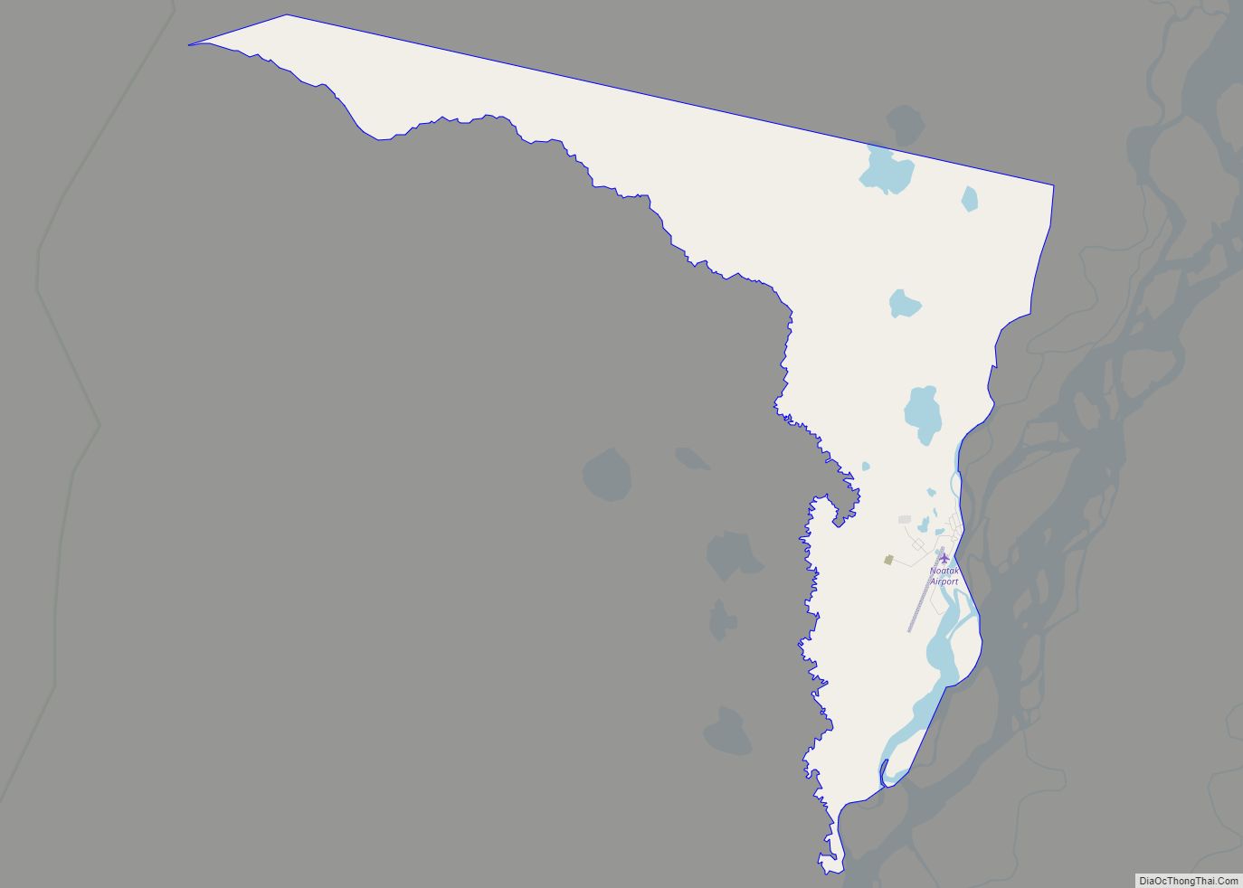 Map of Noatak CDP