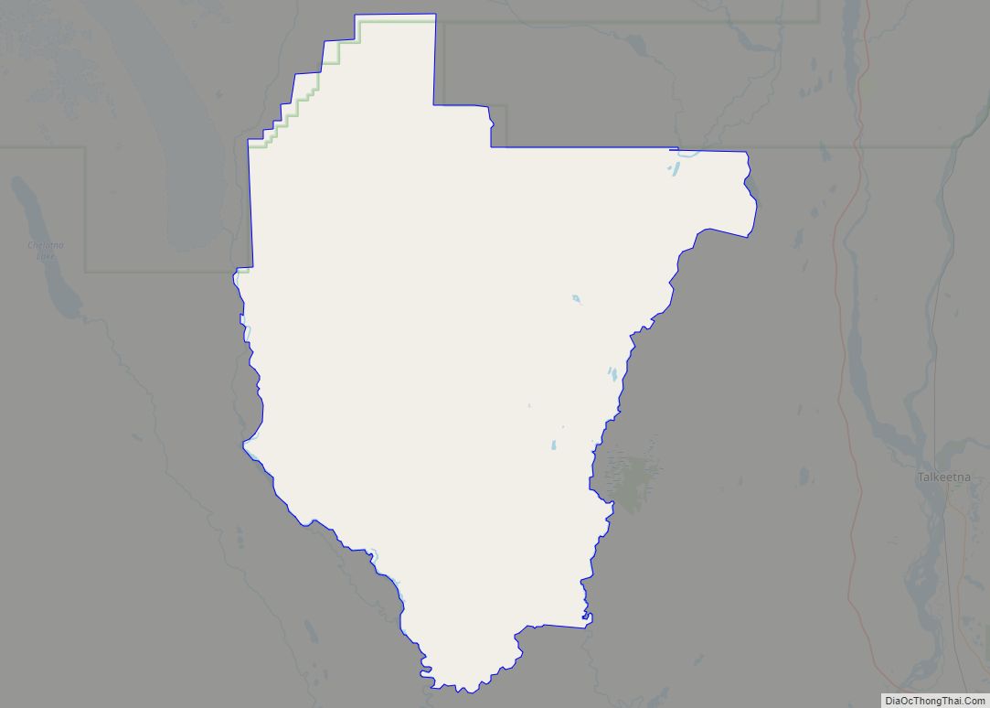 Map of Petersville CDP