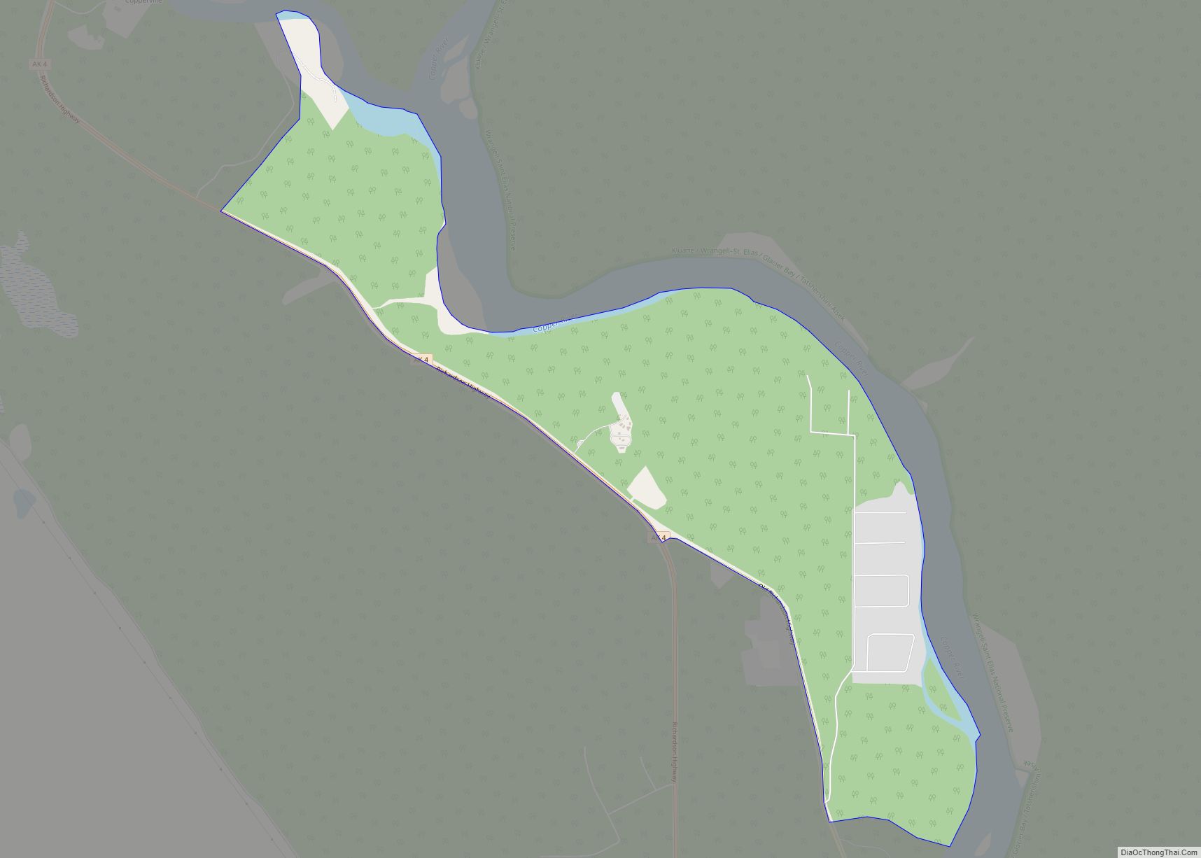 Map of Silver Springs CDP