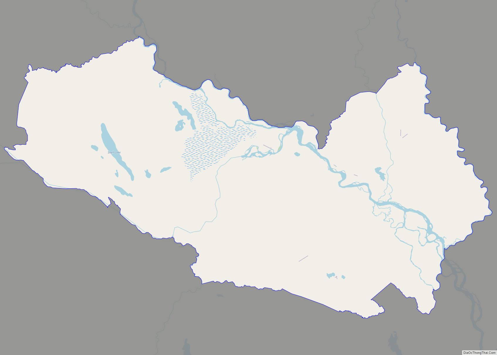 Map of Skwentna CDP