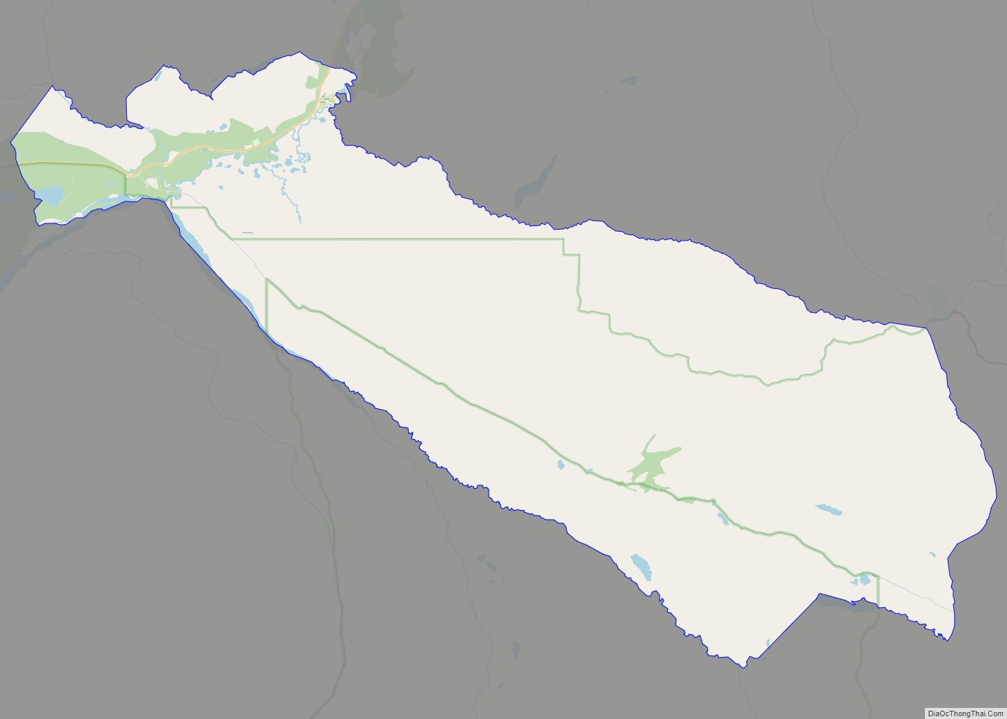 Map of Slana CDP