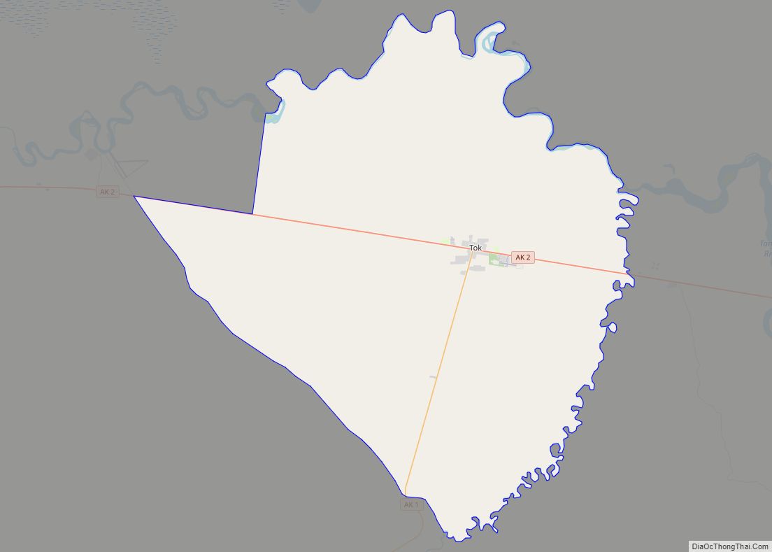 Map of Tok CDP