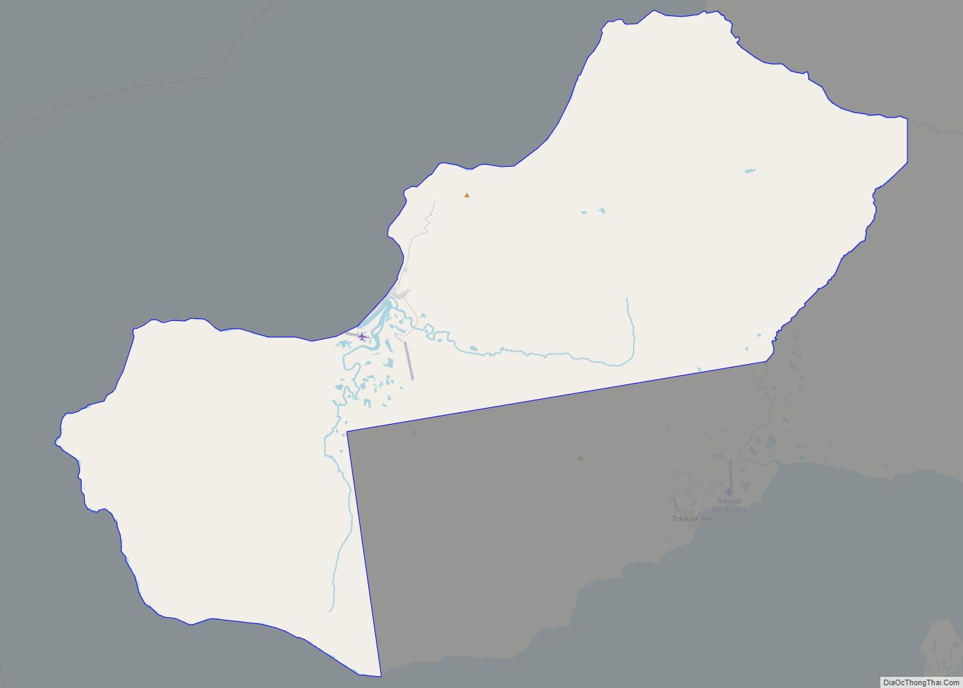 Map of Tununak CDP