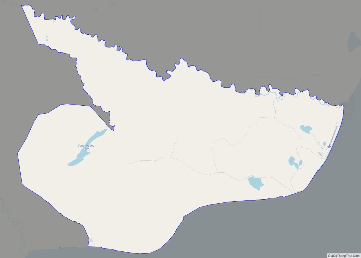 Map of Tyonek CDP