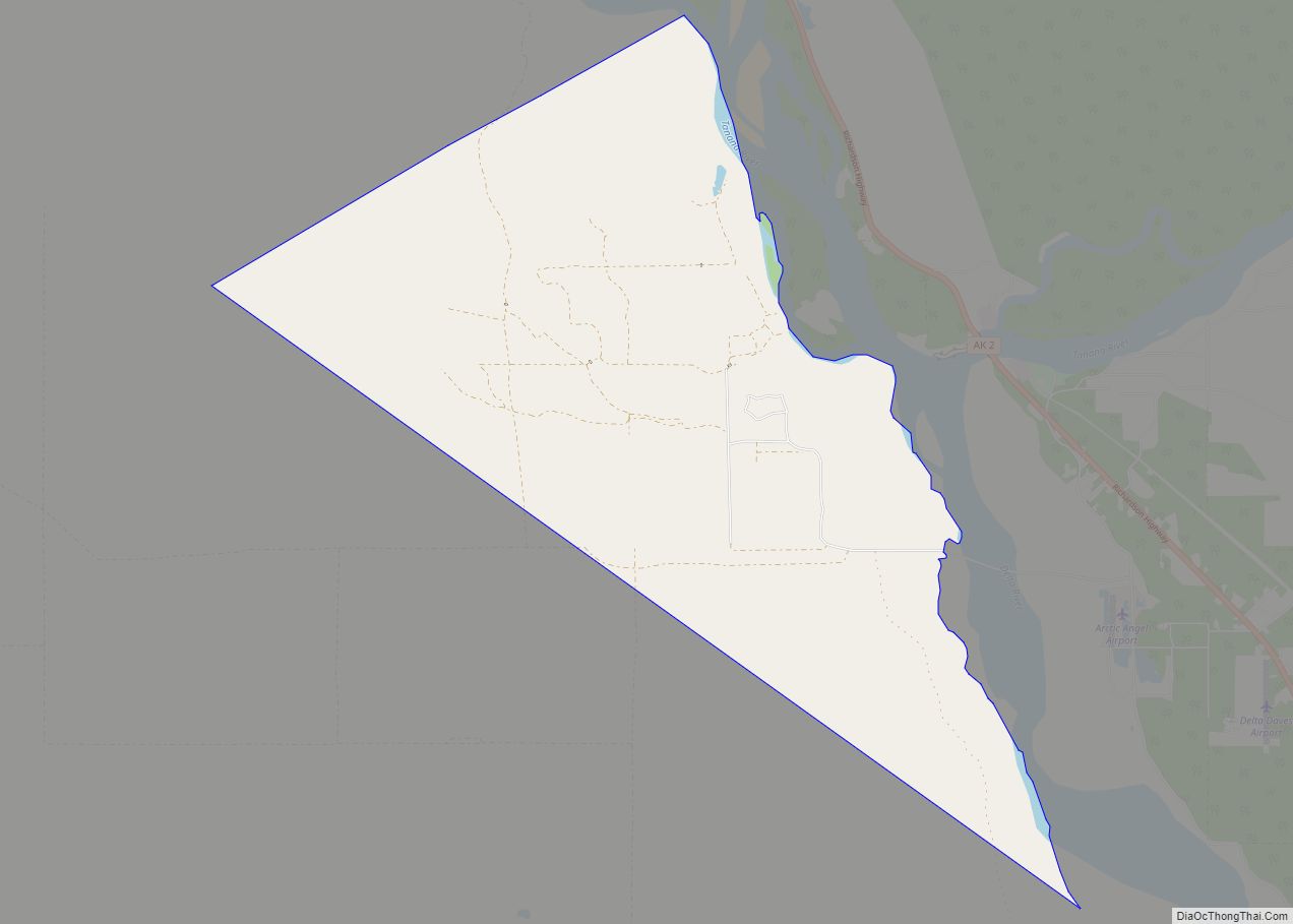 Map of Whitestone CDP