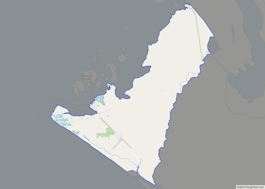 Map of Yakutat CDP