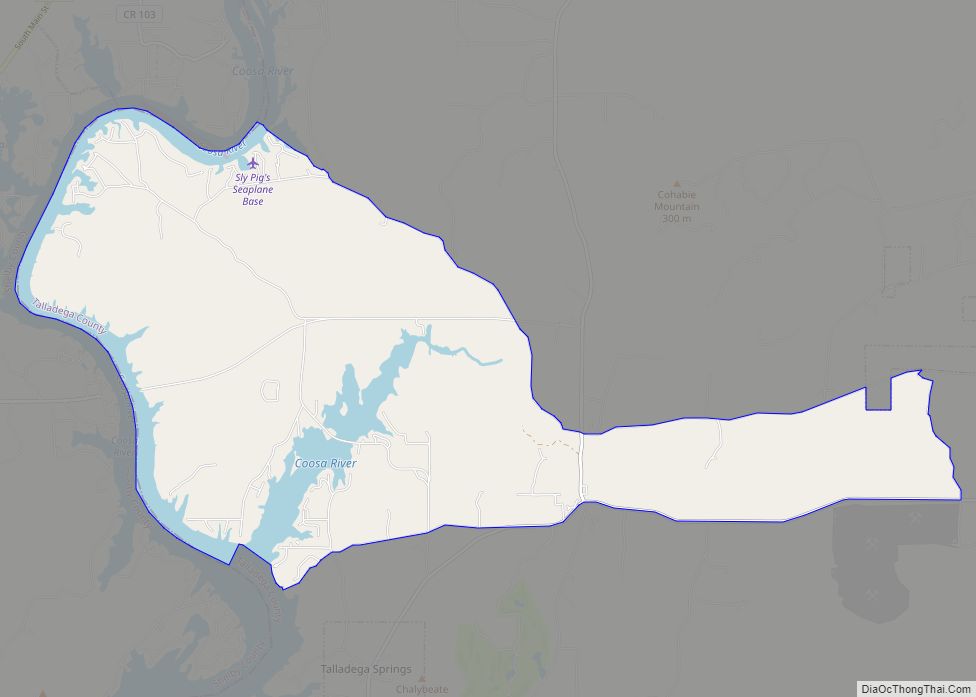 Map of Fayetteville city