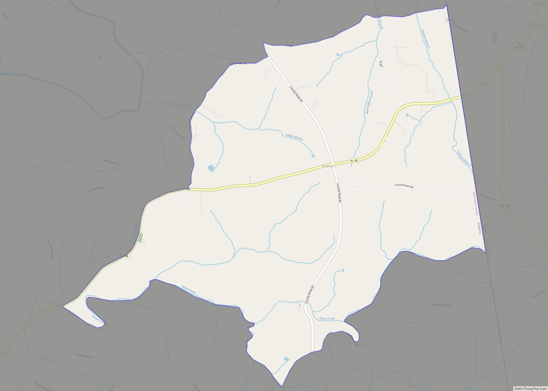 Map of Graham CDP