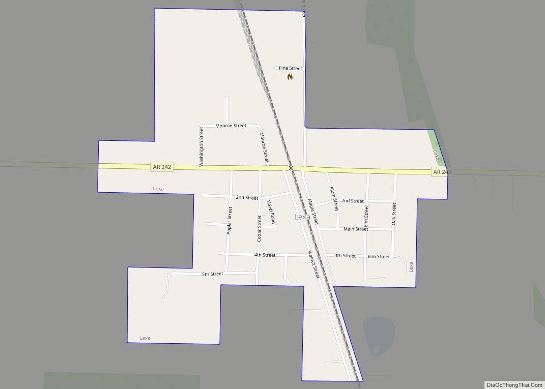 Map of Lexa town