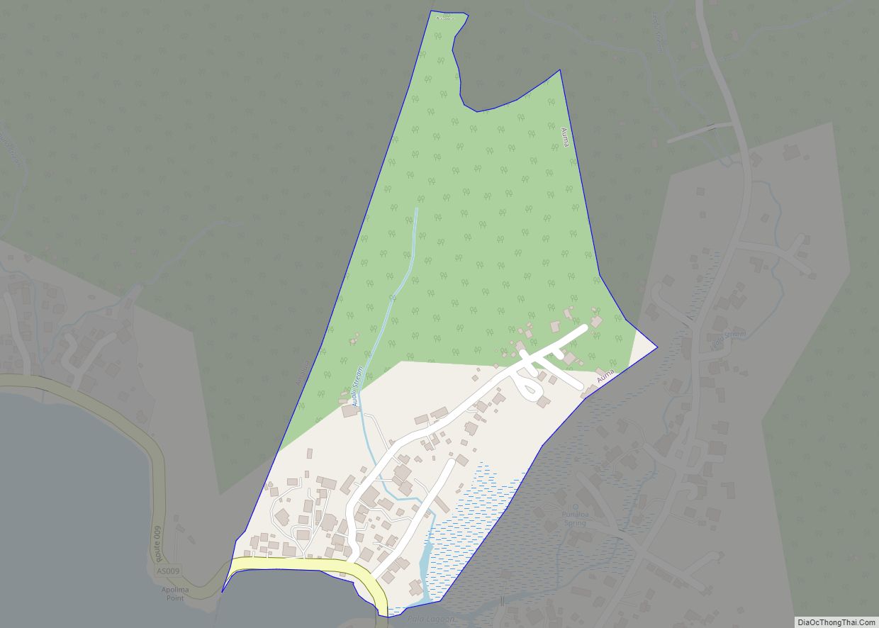 Map of Auma village