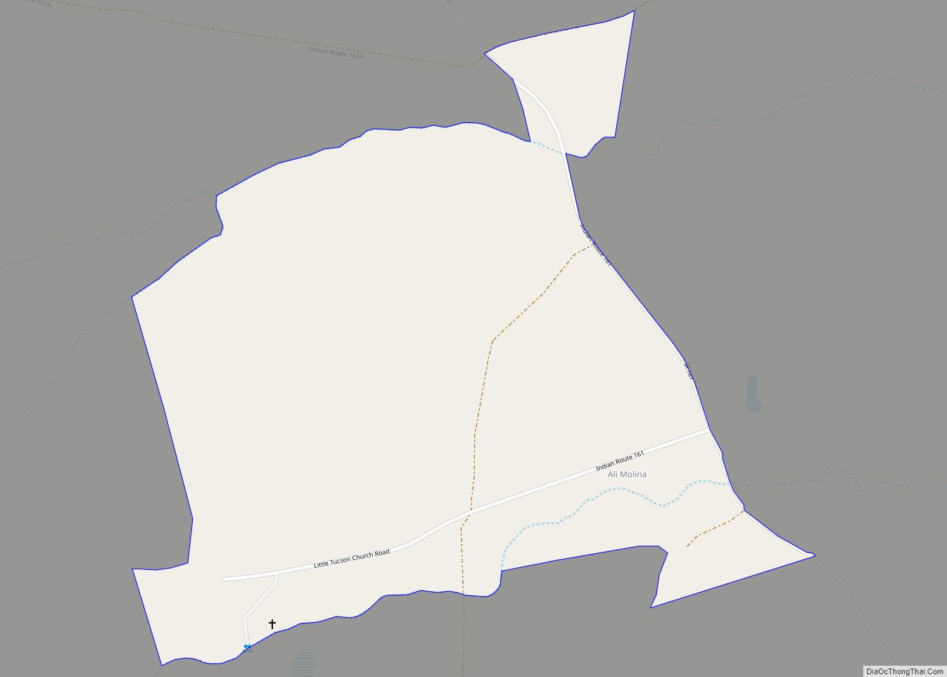 Map of Ali Molina CDP