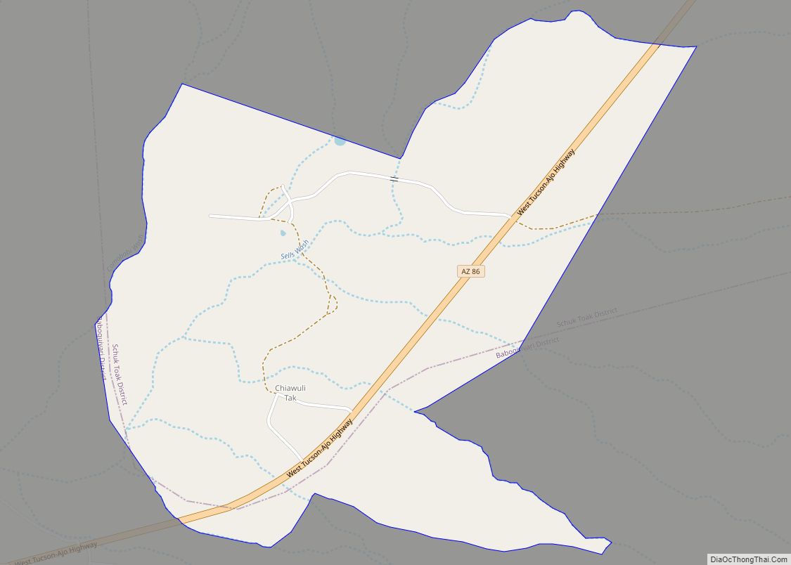 Map of Chiawuli Tak CDP