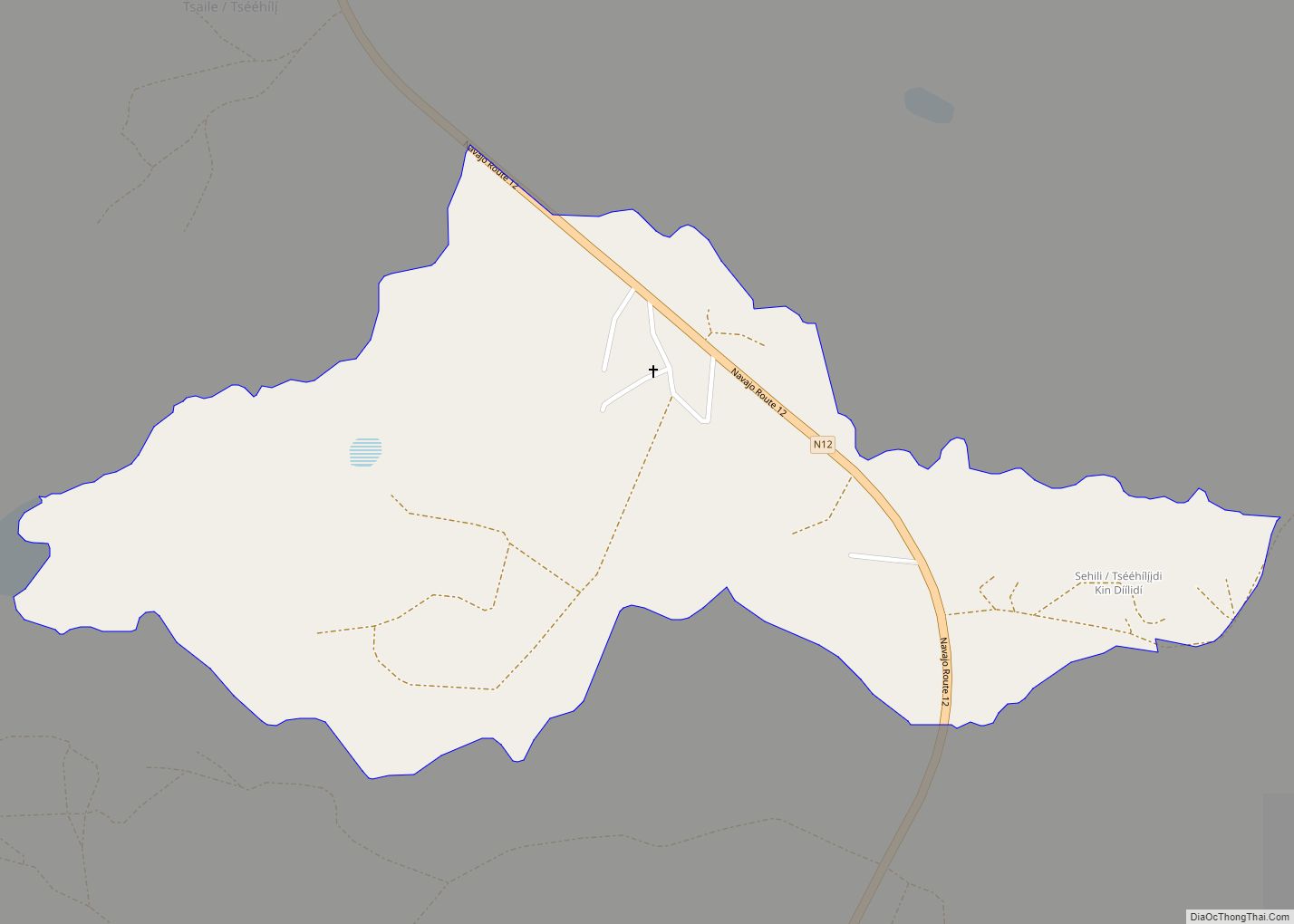 Map of Sehili CDP