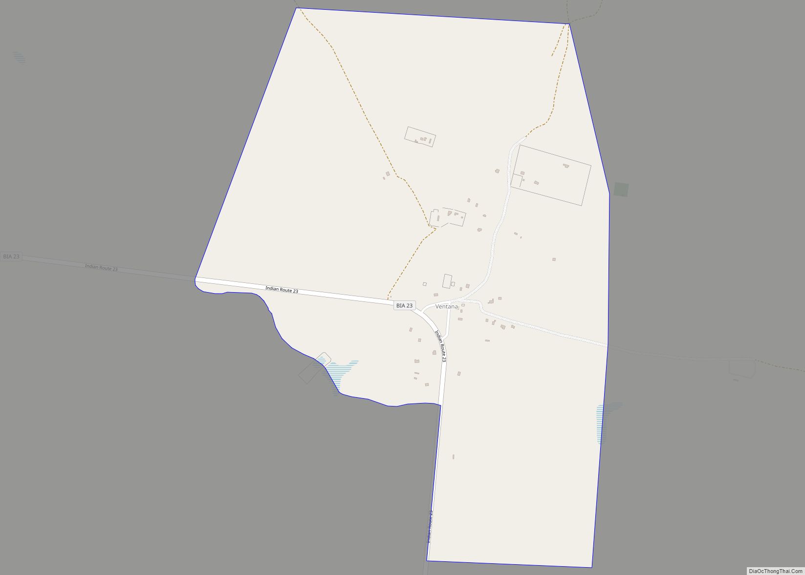 Map of Ventana CDP