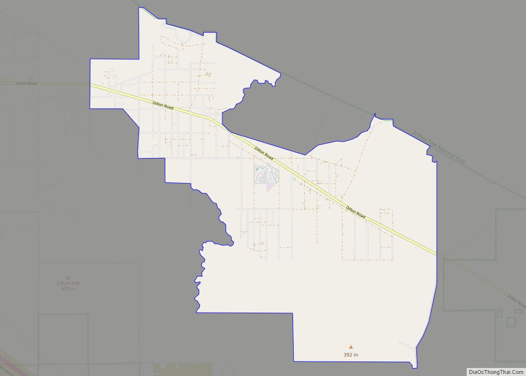 Map of Sky Valley CDP