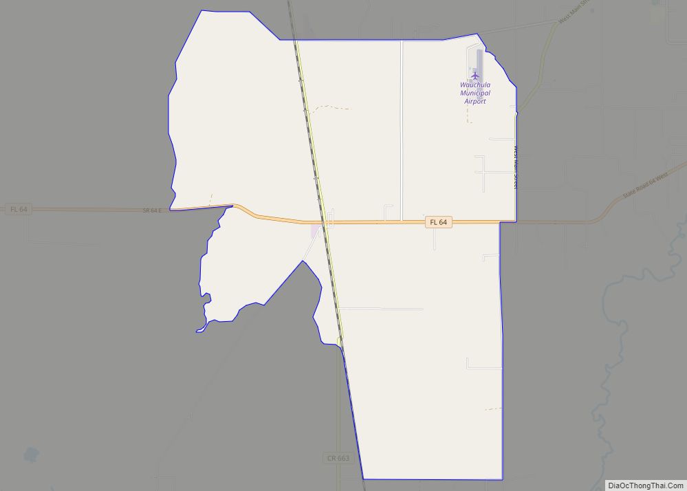 Map of Ona CDP
