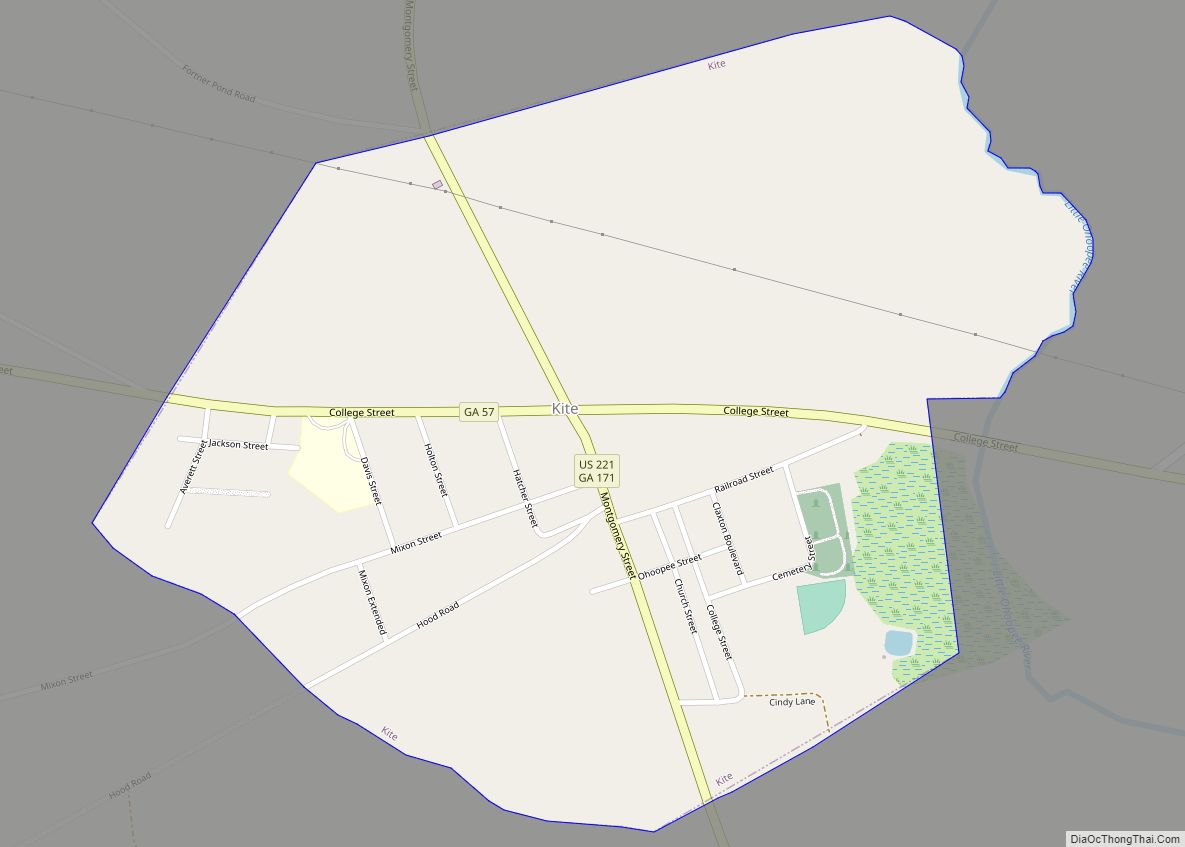 Map of Kite city