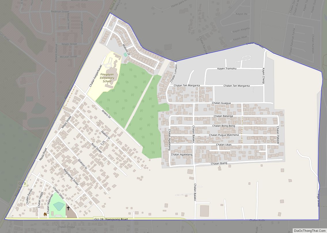 Map of Machanao CDP