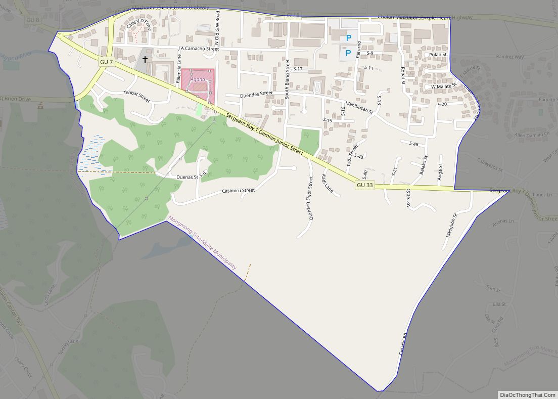 Map of Mongmong CDP