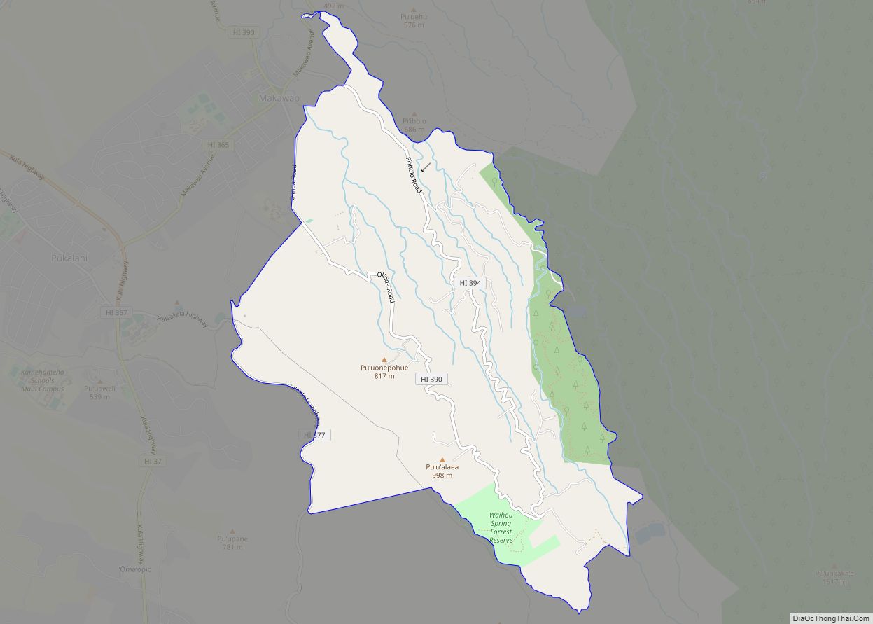 Map of Olinda CDP