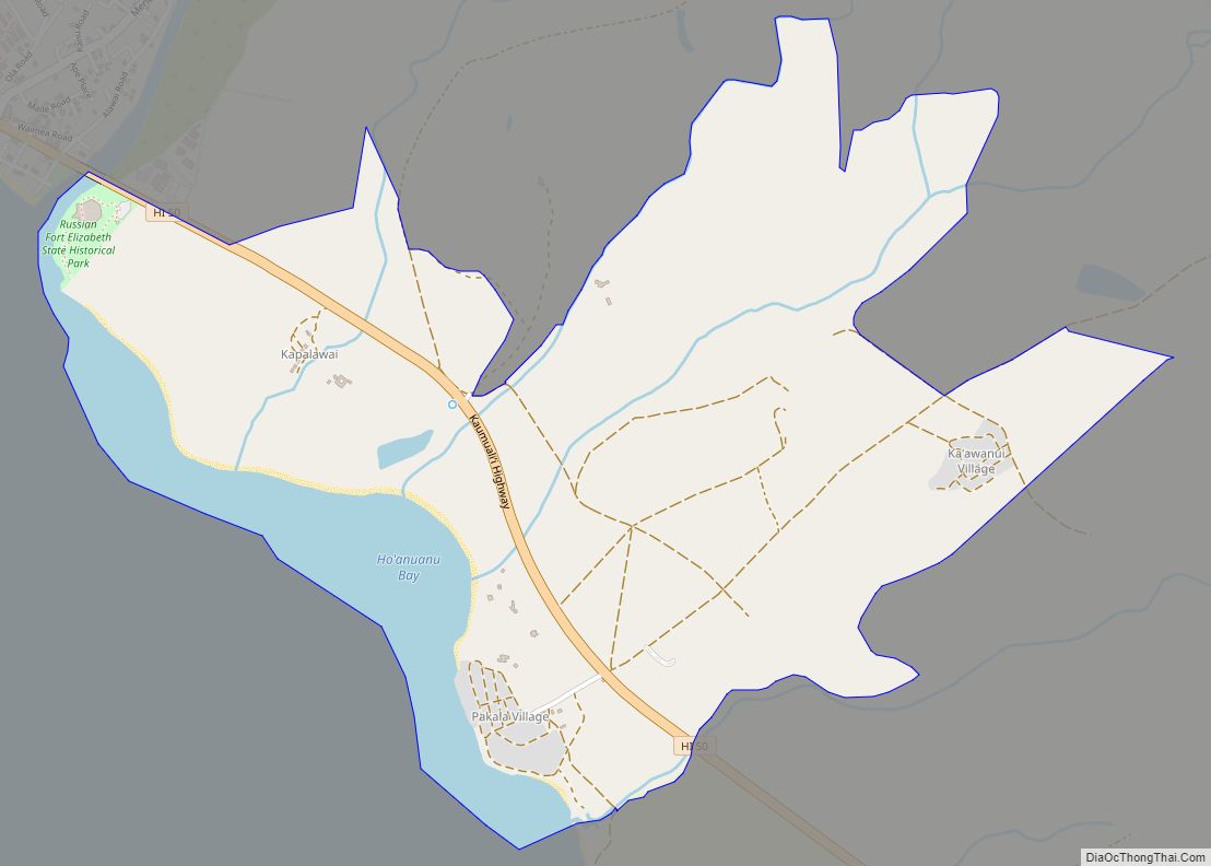 Map of Pakala Village CDP