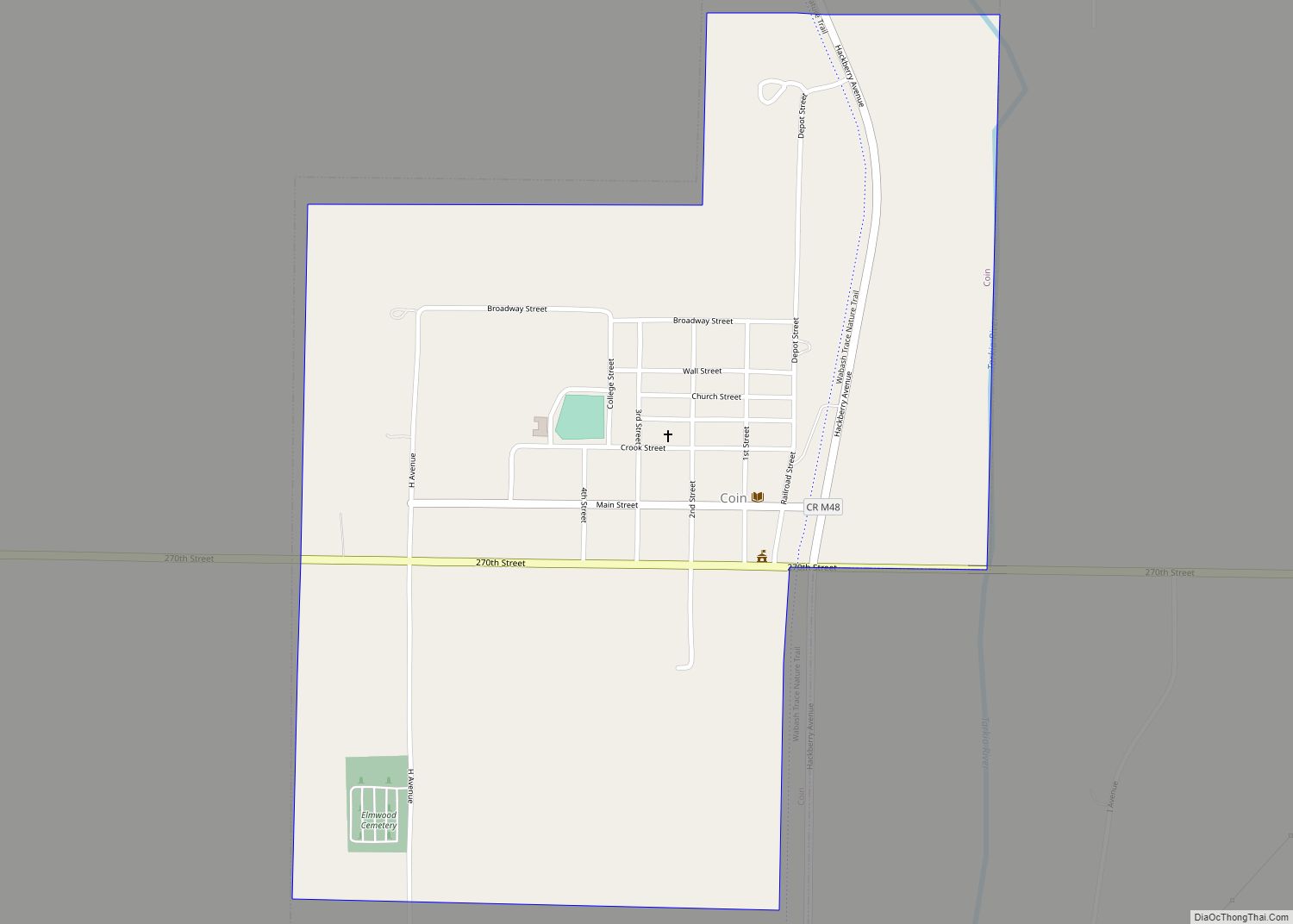 Map of Coin city