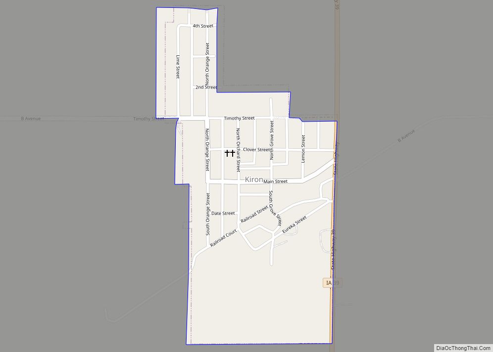 Map of Kiron city