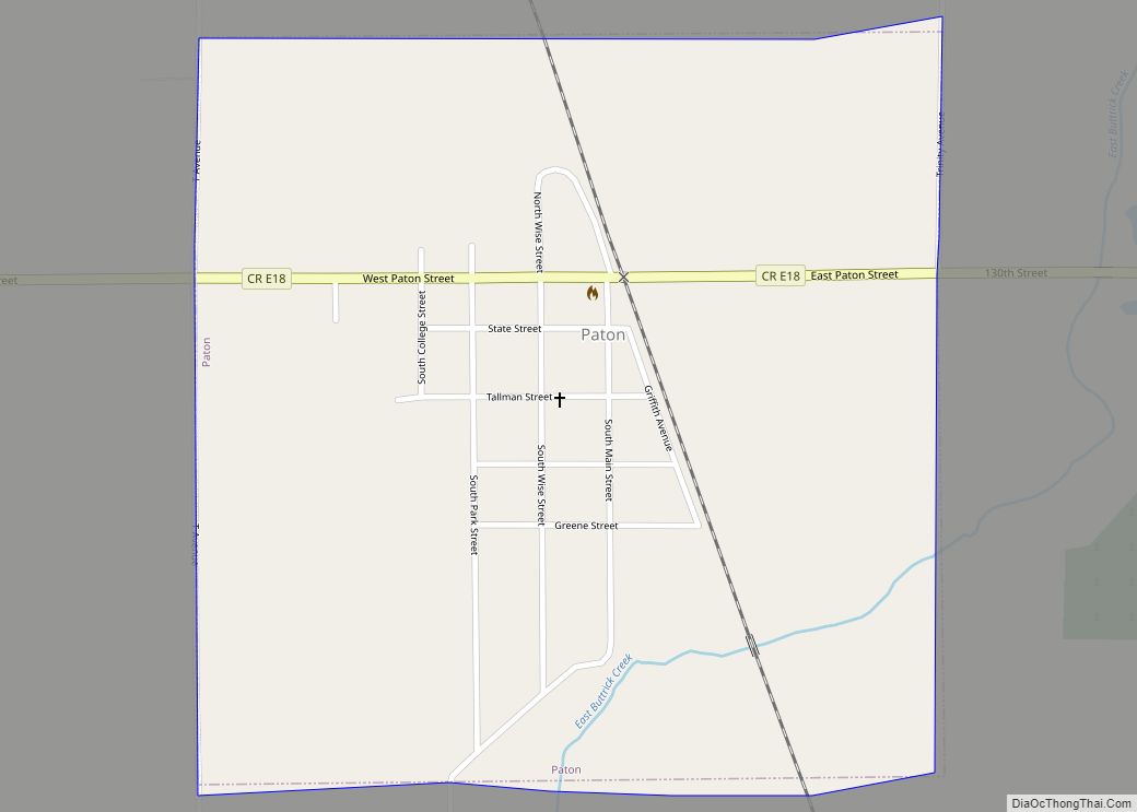 Map of Paton city